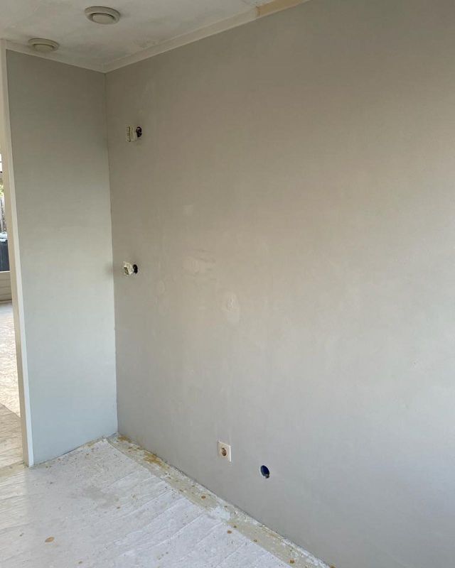 Reparatiewerk na waterschade