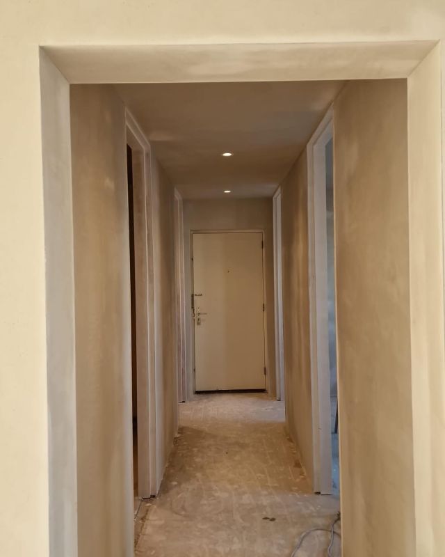 Stucwerk woonkamer