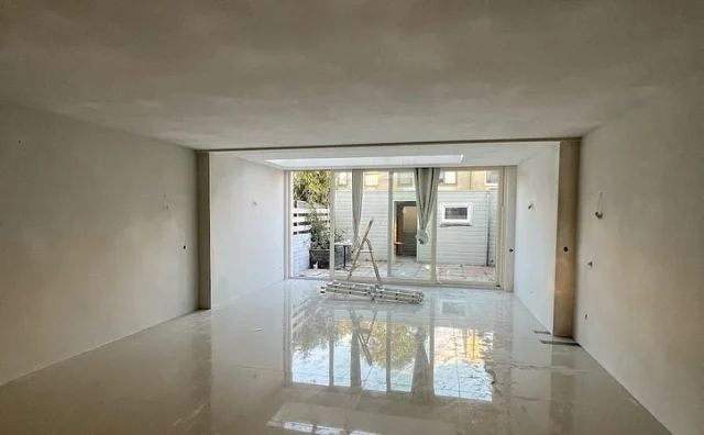Latex spuiten nieuwbouw